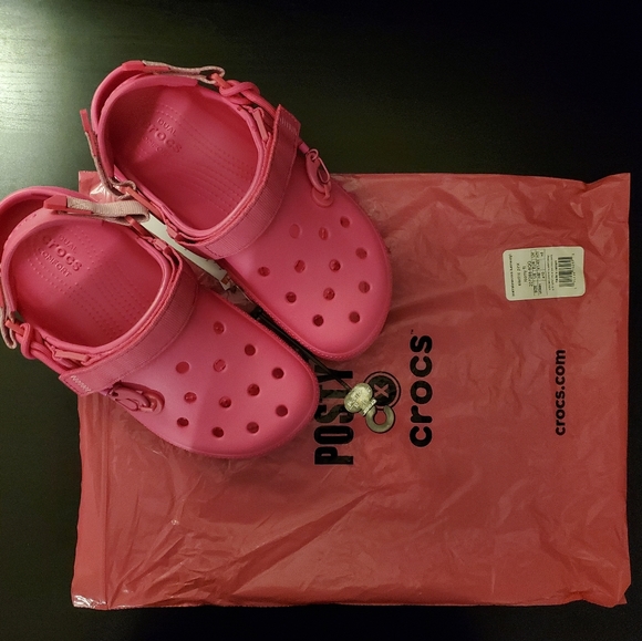 Post Malone Crocs Duet Max Clog Ii Pink 